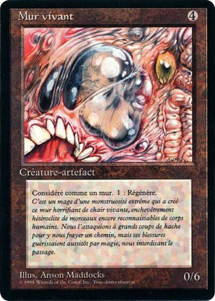 Living Wall (FBB-262) - Foreign Black Border - Premium MTG Single from Wizards of the Coast - Just $0.79! Shop now at Game Crave Tournament Store