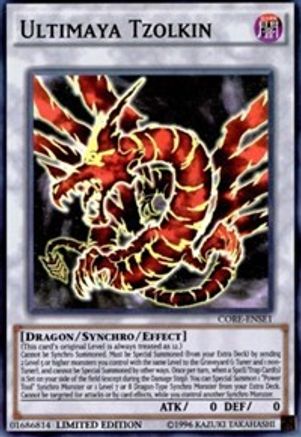 Ultimaya Tzolkin (CORE-ENSE1) - Clash of Rebellions Limited - Premium Yugioh Single from Konami - Just $0.27! Shop now at Game Crave Tournament Store
