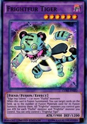 Frightfur Tiger (CORE-ENSE2) - Clash of Rebellions Limited - Premium Yugioh Single from Konami - Just $0.32! Shop now at Game Crave Tournament Store