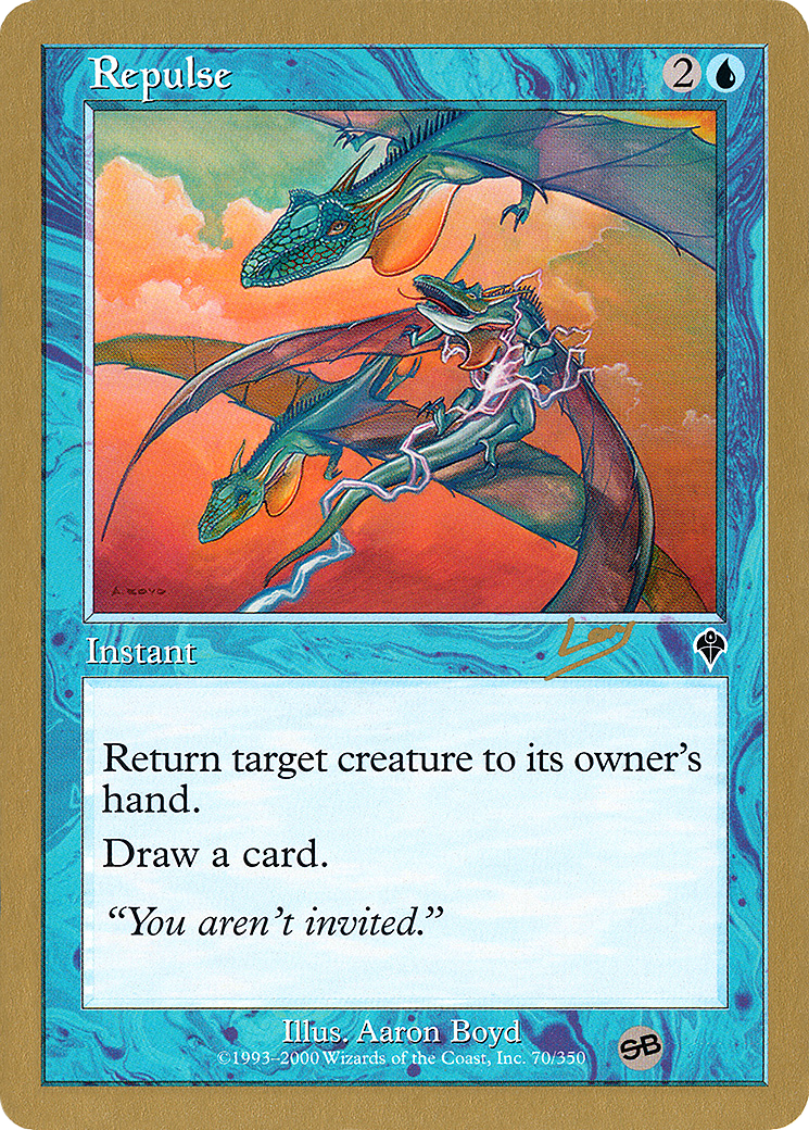 Repulse (WC02-RL70SB) - World Championship Decks 2002 - Premium MTG Single from Wizards of the Coast - Just $0.11! Shop now at Game Crave Tournament Store