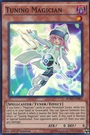 Tuning Magician (BOSH-EN001) - Breakers of Shadow Unlimited - Premium Yugioh Single from Konami - Just $0.25! Shop now at Game Crave Tournament Store
