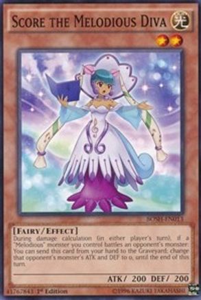 Score the Melodious Diva (BOSH-EN013) - Breakers of Shadow Unlimited - Premium Yugioh Single from Konami - Just $0.25! Shop now at Game Crave Tournament Store