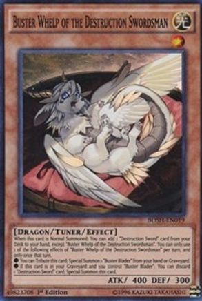 Buster Whelp of the Destruction Swordsman (BOSH-EN019) - Breakers of Shadow Unlimited - Premium Yugioh Single from Konami - Just $6.77! Shop now at Game Crave Tournament Store