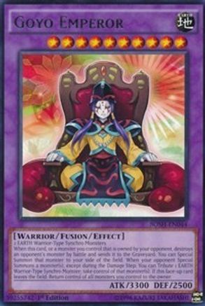 Goyo Emperor (BOSH-EN044) - Breakers of Shadow Unlimited - Premium Yugioh Single from Konami - Just $0.25! Shop now at Game Crave Tournament Store