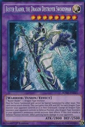 Buster Blader, the Dragon Destroyer Swordsman (BOSH-EN045) - Breakers of Shadow 1st Edition - Premium Yugioh Single from Konami - Just $7.78! Shop now at Game Crave Tournament Store