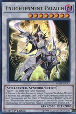 Enlightenment Paladin (BOSH-EN047) - Breakers of Shadow 1st Edition - Premium Yugioh Single from Konami - Just $0.33! Shop now at Game Crave Tournament Store