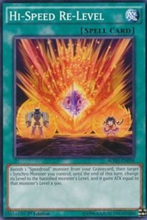 Hi-Speed Re-Level (BOSH-EN058) - Breakers of Shadow Unlimited - Premium Yugioh Single from Konami - Just $0.25! Shop now at Game Crave Tournament Store