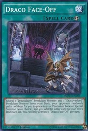 Draco Face-Off (BOSH-EN061) - Breakers of Shadow 1st Edition - Premium Yugioh Single from Konami - Just $0.26! Shop now at Game Crave Tournament Store