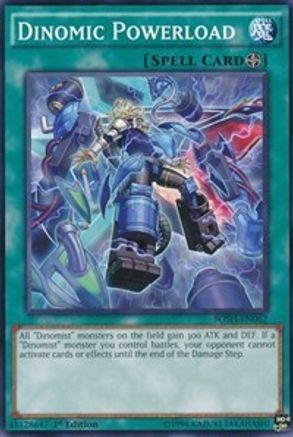 Dinomic Powerload (BOSH-EN062) - Breakers of Shadow Unlimited - Premium Yugioh Single from Konami - Just $0.25! Shop now at Game Crave Tournament Store