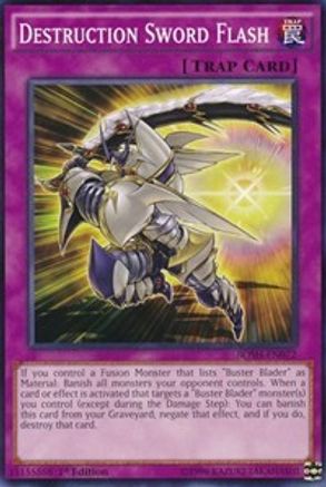 Destruction Sword Flash (BOSH-EN072) - Breakers of Shadow 1st Edition - Premium Yugioh Single from Konami - Just $0.25! Shop now at Game Crave Tournament Store