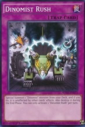 Dinomist Rush (BOSH-EN073) - Breakers of Shadow Unlimited - Premium Yugioh Single from Konami - Just $0.25! Shop now at Game Crave Tournament Store