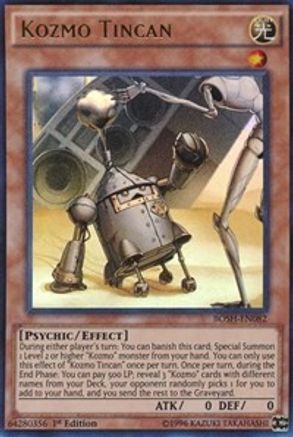 Kozmo Tincan (BOSH-EN082) - Breakers of Shadow Unlimited - Premium Yugioh Single from Konami - Just $0.86! Shop now at Game Crave Tournament Store