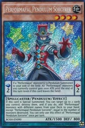 Performapal Pendulum Sorcerer (BOSH-EN090) - Breakers of Shadow Unlimited - Premium Yugioh Single from Konami - Just $0.86! Shop now at Game Crave Tournament Store