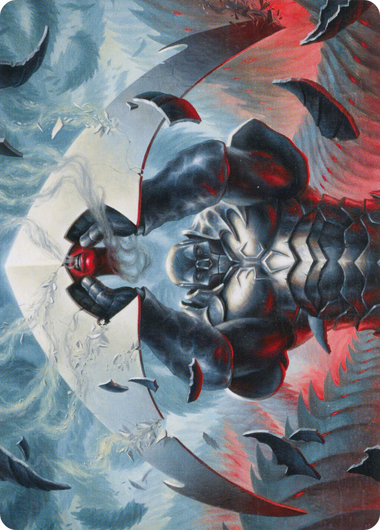 Mirrodin Avenged // Mirrodin Avenged (AMOM-026) - March of the Machine Art Series (Borderless) - Premium MTG Single from Wizards of the Coast - Just $0! Shop now at Game Crave Tournament Store