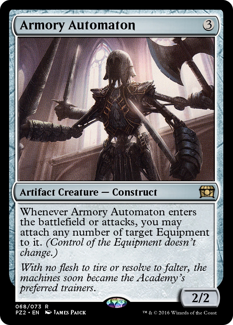 Armory Automaton (PZ2-068) - Treasure Chest - Premium MTG Single from Wizards of the Coast - Just $0! Shop now at Game Crave Tournament Store