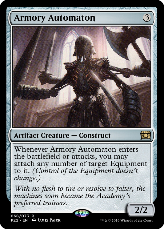 Armory Automaton (PZ2-068) - Treasure Chest - Premium MTG Single from Wizards of the Coast - Just $0! Shop now at Game Crave Tournament Store