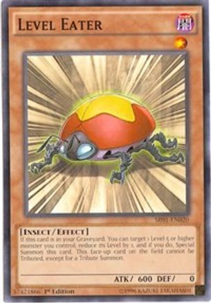 Level Eater (SR01-EN020) - Structure Deck: Emperor of Darkness 1st Edition - Premium Yugioh Single from Konami - Just $0.24! Shop now at Game Crave Tournament Store