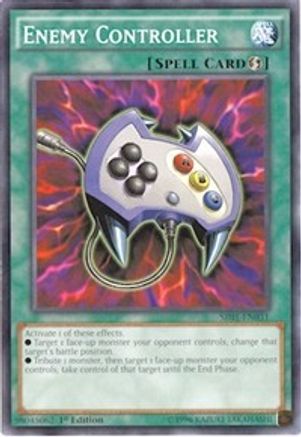 Enemy Controller (SR01-EN031) - Structure Deck: Emperor of Darkness Unlimited - Premium Yugioh Single from Konami - Just $0.25! Shop now at Game Crave Tournament Store