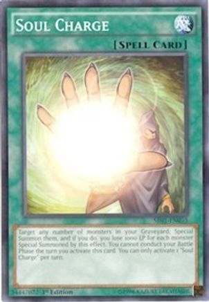 Soul Charge (SR01-EN033) - Structure Deck: Emperor of Darkness 1st Edition - Premium Yugioh Single from Konami - Just $0.43! Shop now at Game Crave Tournament Store