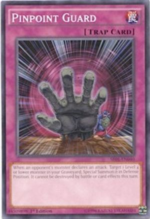 Pinpoint Guard (SR01-EN040) - Structure Deck: Emperor of Darkness 1st Edition - Premium Yugioh Single from Konami - Just $0.25! Shop now at Game Crave Tournament Store