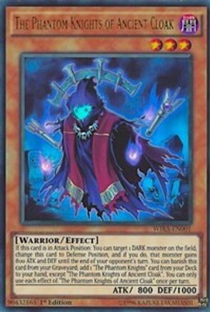 The Phantom Knights of Ancient Cloak (WIRA-EN001) - Wing Raiders 1st Edition - Premium Yugioh Single from Konami - Just $0.84! Shop now at Game Crave Tournament Store