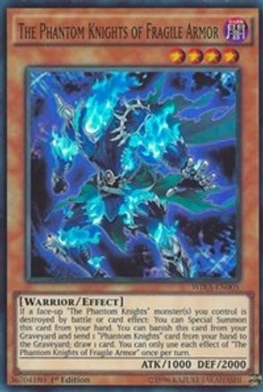 The Phantom Knights of Fragile Armor (WIRA-EN005) - Wing Raiders 1st Edition - Premium Yugioh Single from Konami - Just $0.24! Shop now at Game Crave Tournament Store