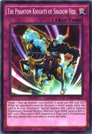 The Phantom Knights of Shadow Veil (WIRA-EN012) - Wing Raiders 1st Edition - Premium Yugioh Single from Konami - Just $0.25! Shop now at Game Crave Tournament Store