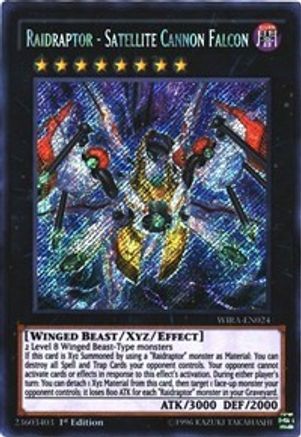 Raidraptor - Satellite Cannon Falcon (WIRA-EN024) - Wing Raiders 1st Edition - Premium Yugioh Single from Konami - Just $3.84! Shop now at Game Crave Tournament Store
