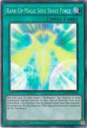 Rank-Up-Magic Soul Shave Force (WIRA-EN028) - Wing Raiders 1st Edition - Premium Yugioh Single from Konami - Just $1.37! Shop now at Game Crave Tournament Store