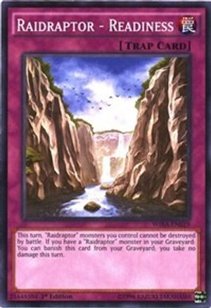 Raidraptor - Readiness (WIRA-EN029) - Wing Raiders 1st Edition - Premium Yugioh Single from Konami - Just $0.25! Shop now at Game Crave Tournament Store