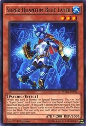 Super Quantum Blue Layer (WIRA-EN032) - Wing Raiders 1st Edition - Premium Yugioh Single from Konami - Just $0.46! Shop now at Game Crave Tournament Store