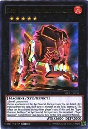 Super Quantal Mech Beast Magnaliger (WIRA-EN036) - Wing Raiders 1st Edition - Premium Yugioh Single from Konami - Just $2.25! Shop now at Game Crave Tournament Store