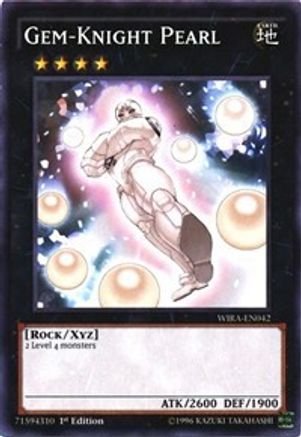 Gem-Knight Pearl (WIRA-EN042) - Wing Raiders 1st Edition - Premium Yugioh Single from Konami - Just $0.25! Shop now at Game Crave Tournament Store