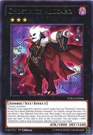 Ghostrick Alucard (WIRA-EN046) - Wing Raiders 1st Edition - Premium Yugioh Single from Konami - Just $1.25! Shop now at Game Crave Tournament Store