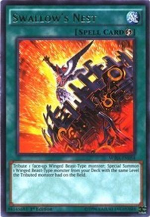 Swallow's Nest (WIRA-EN054) - Wing Raiders 1st Edition - Premium Yugioh Single from Konami - Just $0.33! Shop now at Game Crave Tournament Store