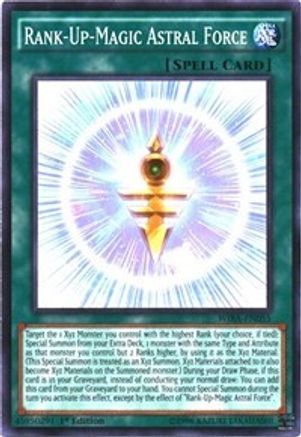 Rank-Up-Magic Astral Force (WIRA-EN055) - Wing Raiders 1st Edition - Premium Yugioh Single from Konami - Just $0.25! Shop now at Game Crave Tournament Store