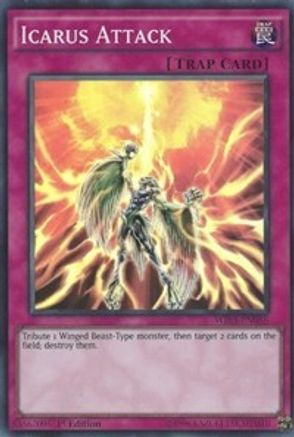 Icarus Attack (WIRA-EN058) - Wing Raiders 1st Edition - Premium Yugioh Single from Konami - Just $0.41! Shop now at Game Crave Tournament Store