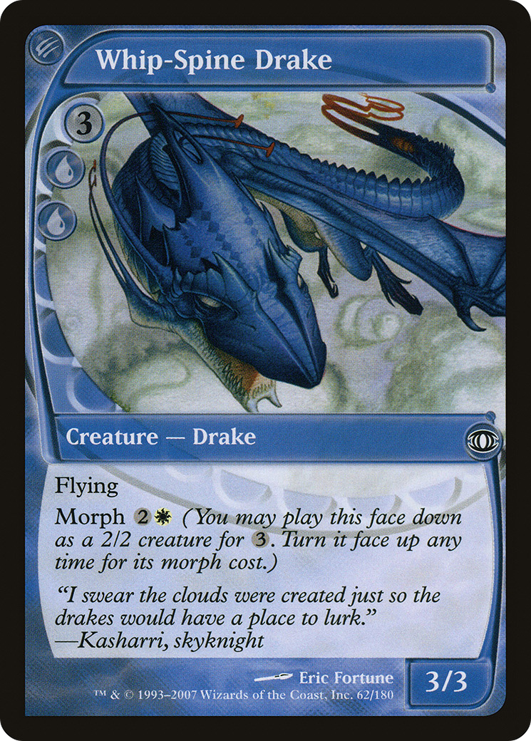 Whip-Spine Drake (FUT-062) - Future Sight - Premium MTG Single from Wizards of the Coast - Just $0.08! Shop now at Game Crave Tournament Store