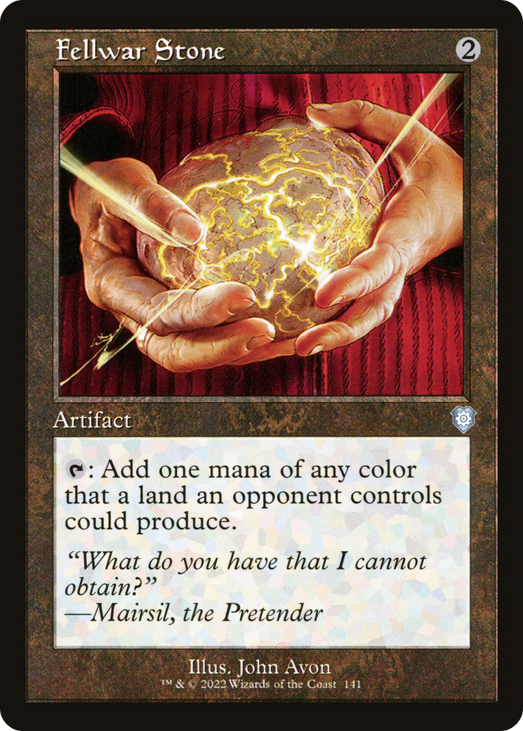Fellwar Stone (BRC-141) - The Brothers' War Commander - Premium MTG Single from Wizards of the Coast - Just $0.32! Shop now at Game Crave Tournament Store