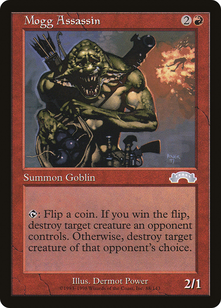 Mogg Assassin (EXO-088) - Exodus - Premium MTG Single from Wizards of the Coast - Just $0.29! Shop now at Game Crave Tournament Store