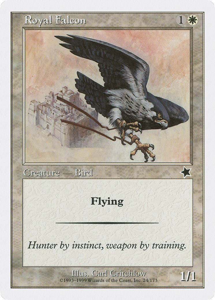 Royal Falcon (S99-024) - Starter 1999 - Premium MTG Single from Wizards of the Coast - Just $0.08! Shop now at Game Crave Tournament Store