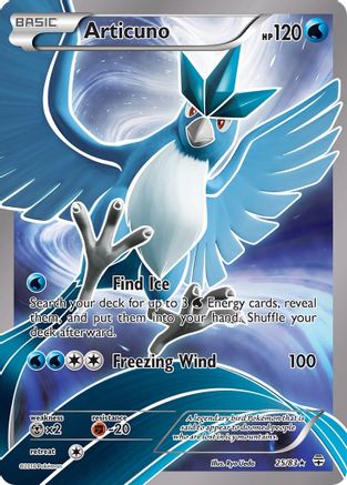 Articuno 25/83 - Generations Holofoil - Premium Pokemon Single from Nintendo - Just $8! Shop now at Game Crave Tournament Store