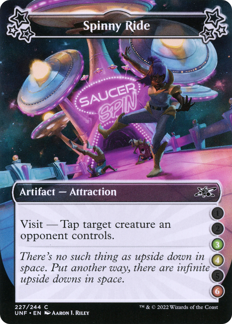 Spinny Ride (UNF-227D) - Unfinity Foil - Premium MTG Single from Wizards of the Coast - Just $0.08! Shop now at Game Crave Tournament Store