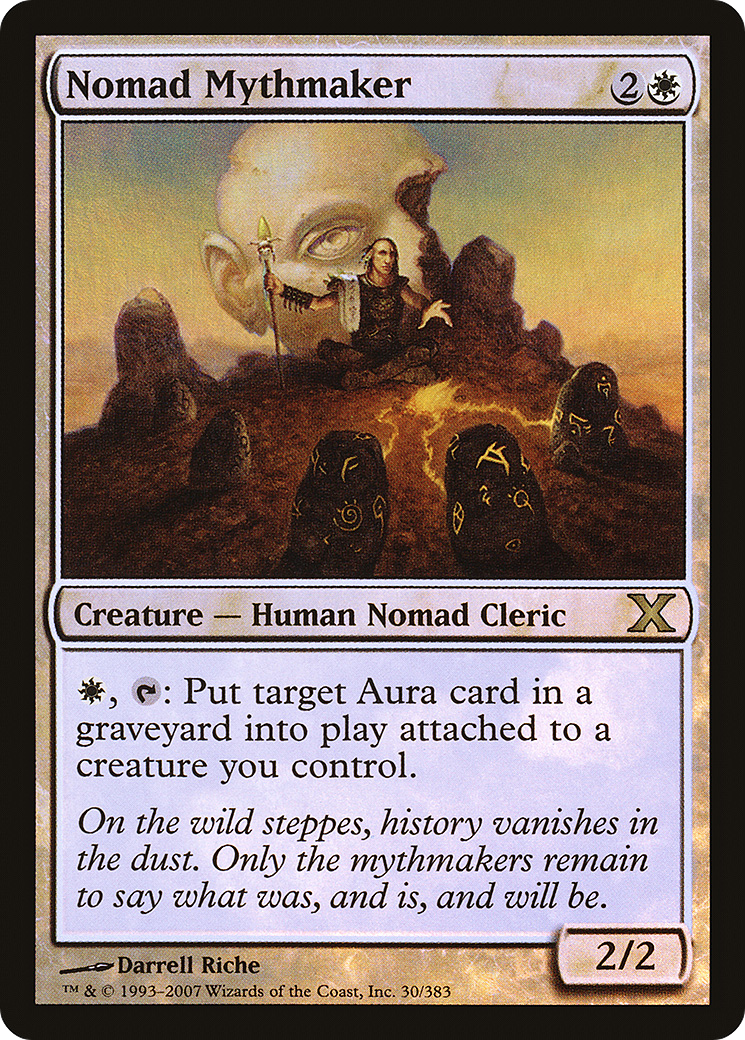 Nomad Mythmaker (10E-30★) - Tenth Edition Foil - Premium MTG Single from Wizards of the Coast - Just $5.47! Shop now at Game Crave Tournament Store
