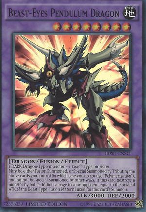 Beast-Eyes Pendulum Dragon (BOSH-ENSE1) - Breakers of Shadow Limited - Premium Yugioh Single from Konami - Just $0.26! Shop now at Game Crave Tournament Store