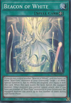 Beacon of White (BOSH-ENSE3) - Breakers of Shadow Limited - Premium Yugioh Single from Konami - Just $0.25! Shop now at Game Crave Tournament Store