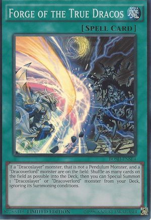 Forge of the True Dracos (BOSH-ENSE4) - Breakers of Shadow Limited - Premium Yugioh Single from Konami - Just $0.25! Shop now at Game Crave Tournament Store