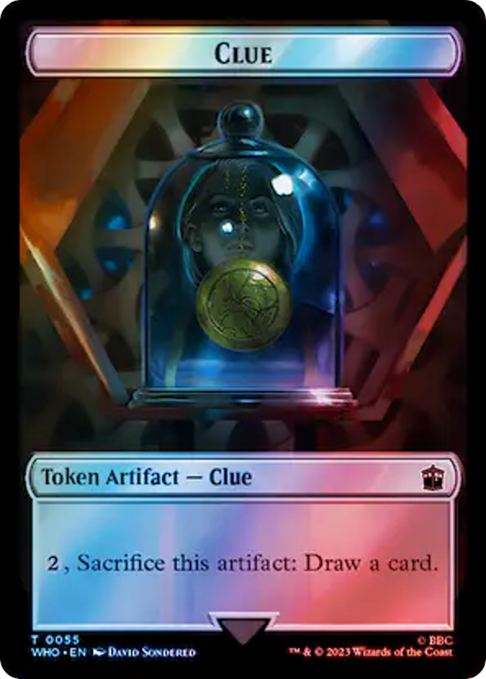 Clue (TWHO-055) - Doctor Who Tokens Foil - Premium MTG Single from Wizards of the Coast - Just $0! Shop now at Game Crave Tournament Store