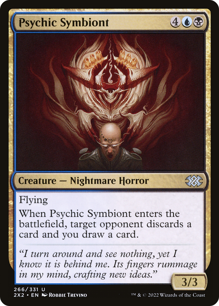 Psychic Symbiont (2X2-266) - Double Masters 2022 Foil - Premium MTG Single from Wizards of the Coast - Just $0.08! Shop now at Game Crave Tournament Store