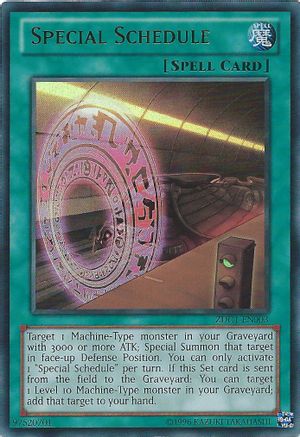 Special Schedule (ZDC1-EN003) - Yu-Gi-Oh! ZEXAL World Duel Carnival Promos Unlimited - Premium Yugioh Single from Konami - Just $2.14! Shop now at Game Crave Tournament Store